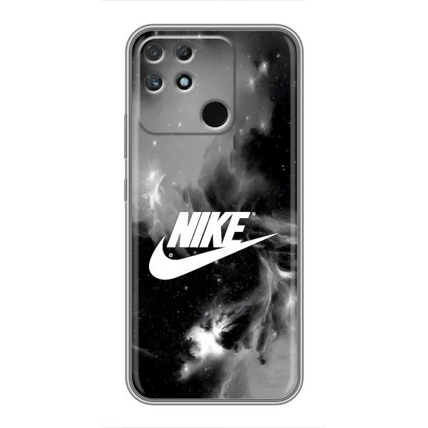 Чохол з логтипом Найк на Realme NARZO 50A – Найк димчастий