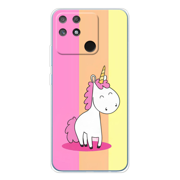 Чехол Unicorn на Realme NARZO 80 Lite 4G – Радужный Единорог