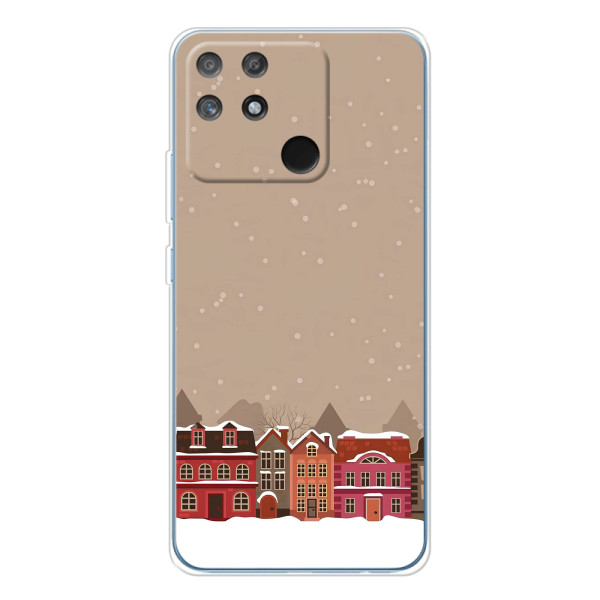 Новорічні, Святкові Чохли для Realme NARZO 80 Lite 4G - 2024 год – Зимове місто