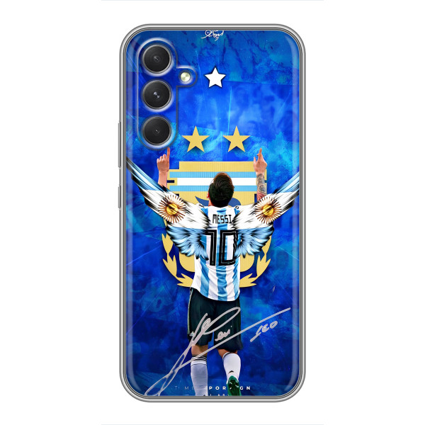 Чехлы для RealMe Narzo 80 Lite 5G (Leo чемпион) (AlphaPrint) – Месси сборная