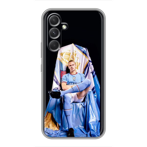 Чехлы с футболистом Ерлинг Холанд для RealMe Narzo 80 Lite 5G (AlphaPrint) – футболист Холанн