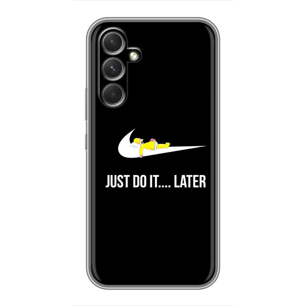 Чохол з логтипом Найк на RealMe Narzo 80 Lite 5G – Nike just do it