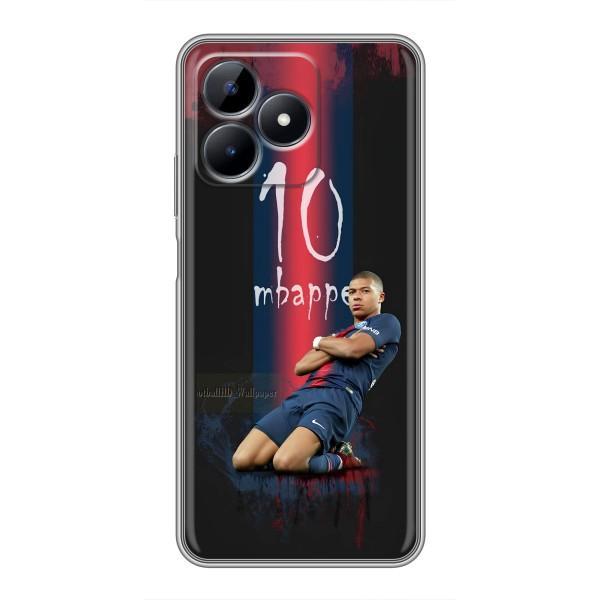 Чехол (TPU) с Футболистом на Realme Note 50 – MBAPPE 10