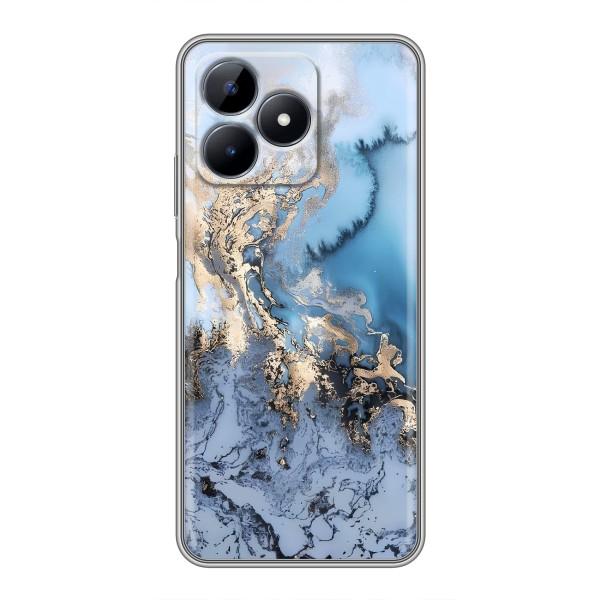 Мраморный чехол на Realme Note 50 (VPrint) – Нежный мрамор