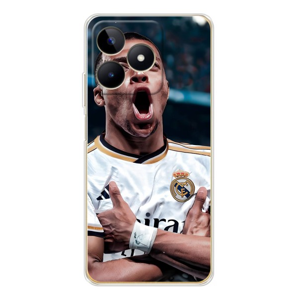 Чехол (TPU) с Футболистом на Realme Note 60 – Гол Мбаппе
