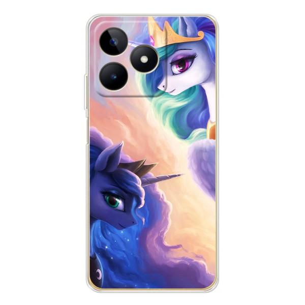 Чохол Unicorn на Realme Note 60 – Єдиноріжки на хамарках