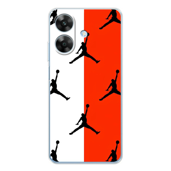 Чохли для Realme Note 60x - з картинкою JORDAN (AlphaPrint) – Лого Джордан