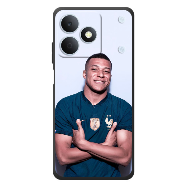 Чохол (TPU) з Футболістом на RealMe Note 80 – Мбаппешичка