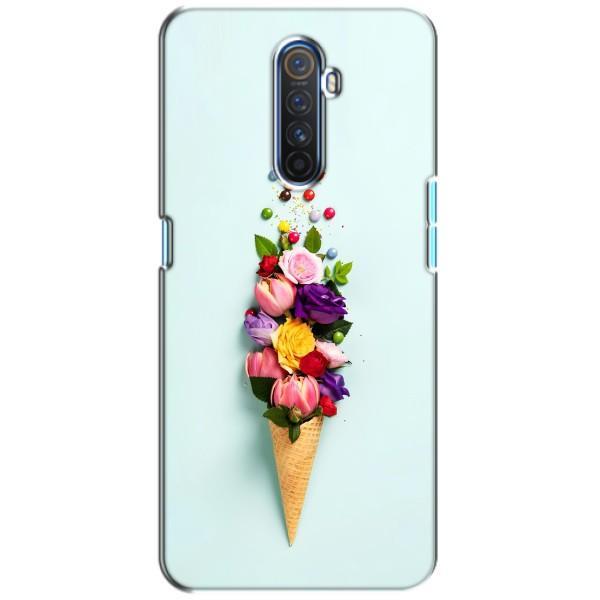 Чохли з тематикою "КВІТИ" на Realme X2 Pro – Квітка-морозиво