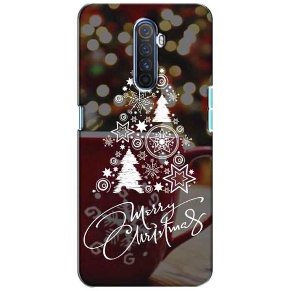 Рождественские Чехлы для Realme X2 Pro (VPrint) – Елочка узорная