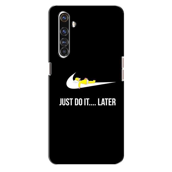 Чехол с логотипом Найк на Realme X50 Pro – Nike just do it