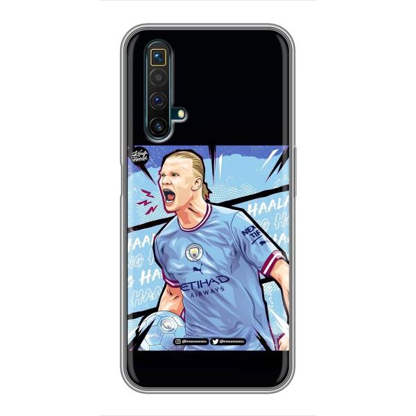 Чехлы с футболистом Ерлинг Холанд для Realme X50 (AlphaPrint) – гол Эрлинг Холланд