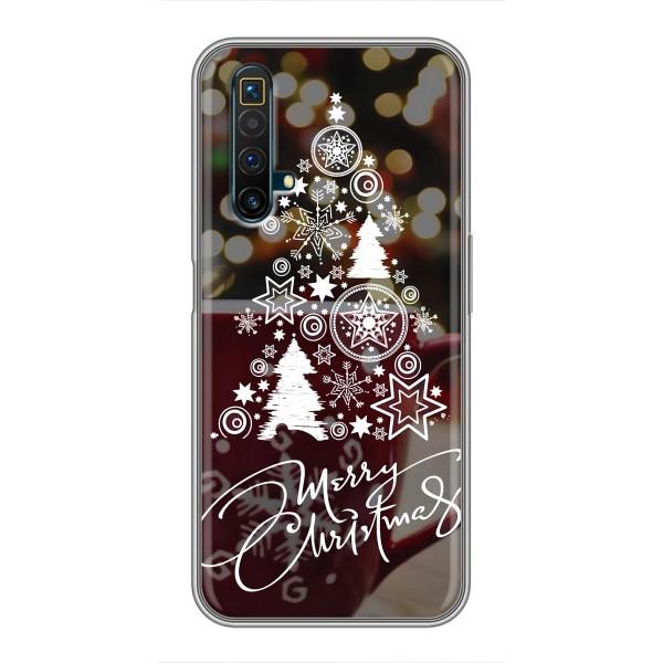 Різдвяні Чохли для Realme X50 (VPrint) – Ялинка яскрава