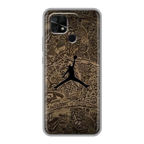 Чехлы для Xiaomi Redmi 10C - с картинкой JORDAN (AlphaPrint) – Logo Jordan