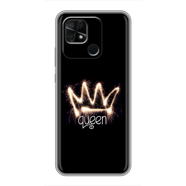 Чехол (Корона на чёрном фоне) для Редми 10с – Корона