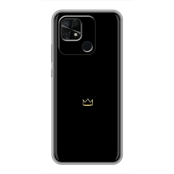 Чехол (Корона на чёрном фоне) для Редми 10с – Мини корона