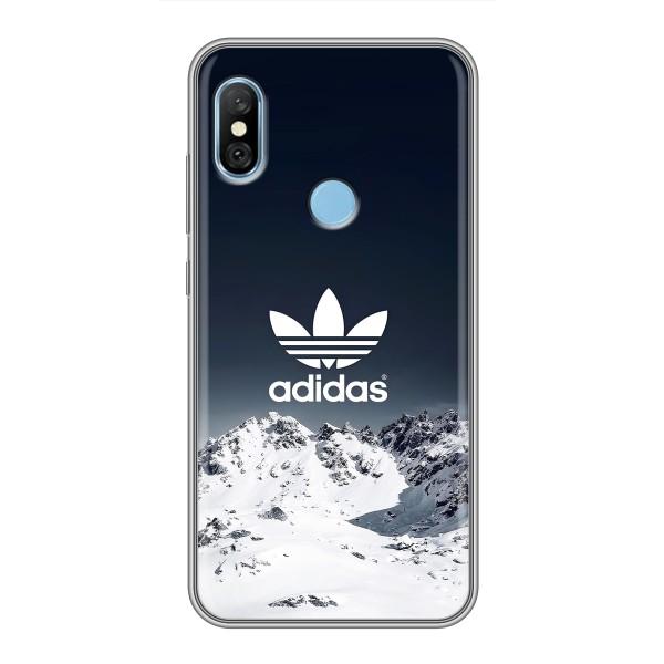 Чехлы Адидас для Xiaomi Redmi 6 pro (AlphaPrint) – Адидас в горах