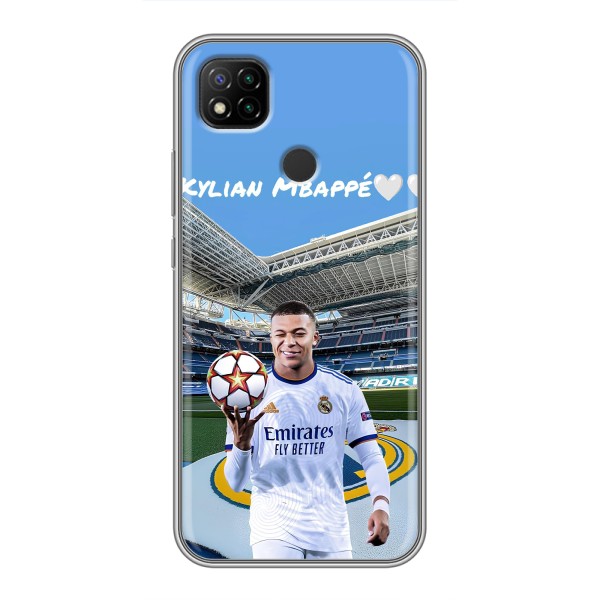 Чехол (TPU) с Футболистом на Xiaomi Redmi 9c – Mbappe Real