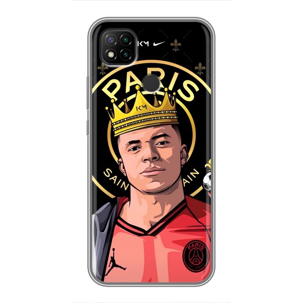 Чехол (TPU) с Футболистом на Xiaomi Redmi 9c – Mbappe King