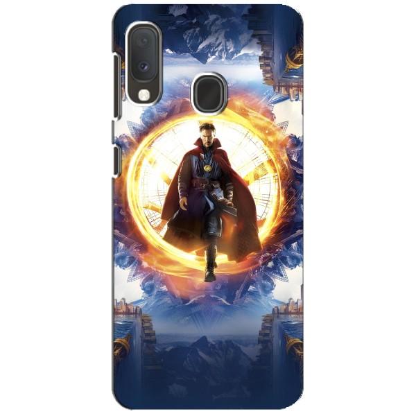 Чехлы с героями Марвел Samsung A20e (VPrint)