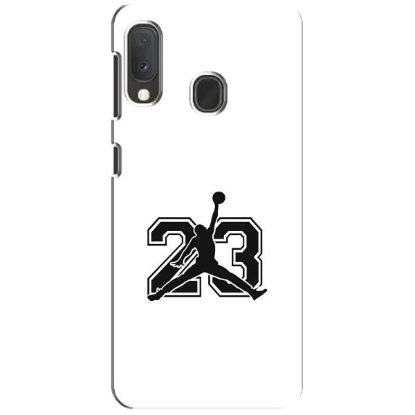 Чехлы для Samsung A20e - с картинкой JORDAN (AlphaPrint) – Jordan 23