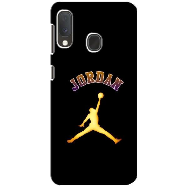 Чехлы для Samsung A20e - с картинкой JORDAN (AlphaPrint) – Jordan Gold