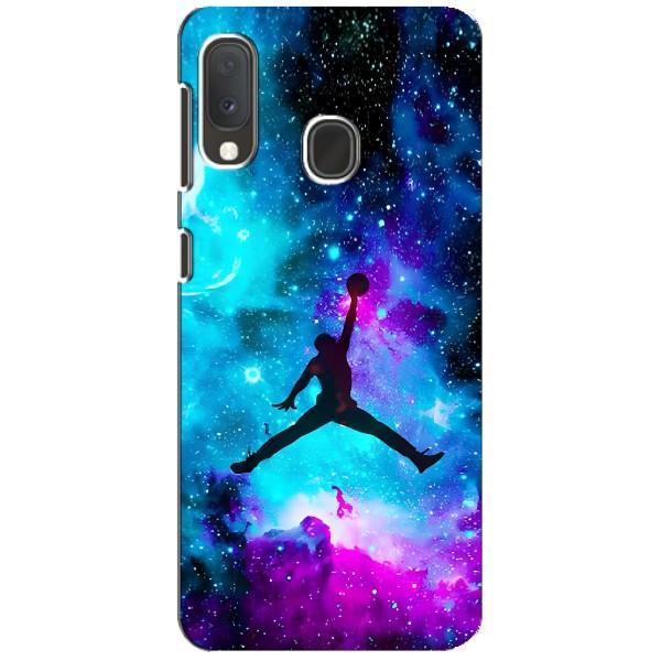 Чехлы для Samsung A20e - с картинкой JORDAN (AlphaPrint) – Яркий Джордан