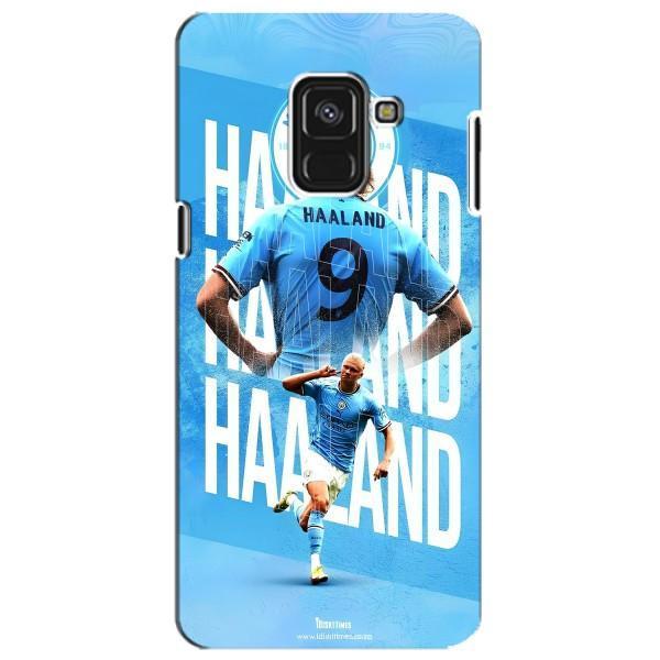 Чехлы с футболистом Ерлинг Холанд для Samsung A8 Plus,  A730F (AlphaPrint) – Erling Haaland