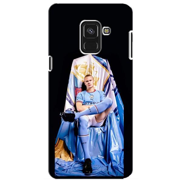 Чехлы с футболистом Ерлинг Холанд для Samsung A8 Plus,  A730F (AlphaPrint) – футболист Холанн