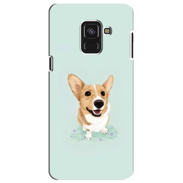 Чохли з собаками для Samsung A8 Plus,  A730F (VPrint) – Коргі