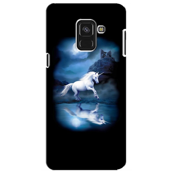 Чехол Unicorn на Samsung A8 Plus,  A730F – Единорог