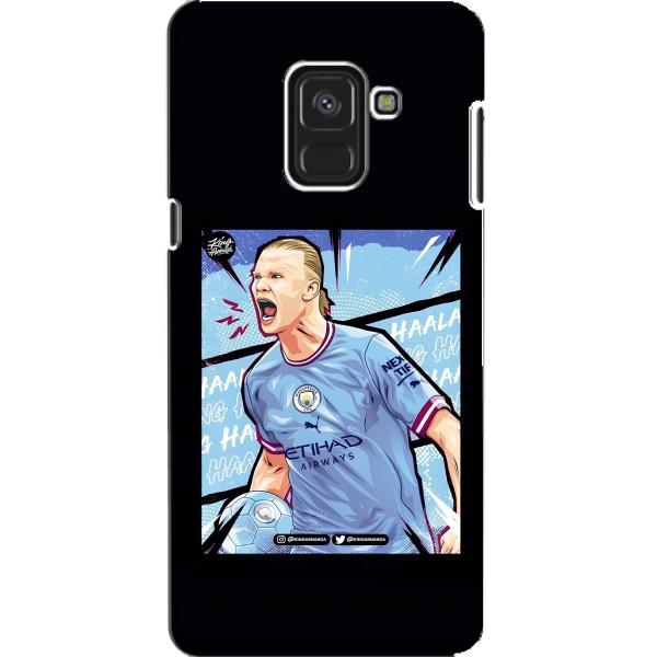 Чохли з футболістом Ерлінг Холанд для Samsung A8, A8 2018, A530F (AlphaPrint) – гол Ерлінг Холанд