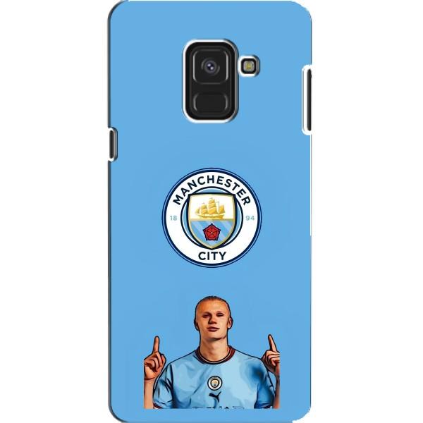 Чохли з футболістом Ерлінг Холанд для Samsung A8, A8 2018, A530F (AlphaPrint) – Холанд Манчестер Сіті