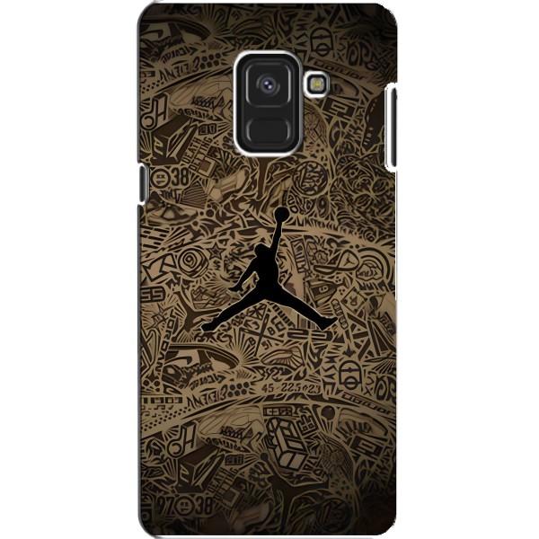 Чехлы для Samsung A8, A8 2018, A530F - с картинкой JORDAN (AlphaPrint) – Logo Jordan