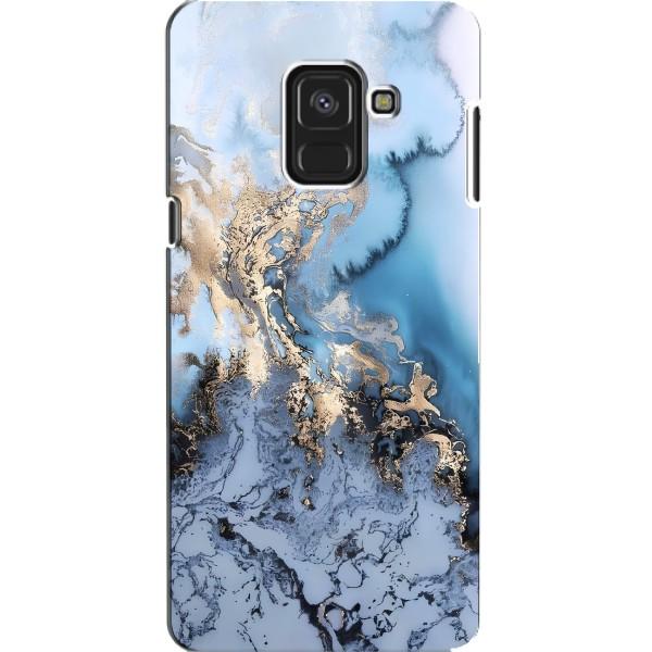 Мраморний чехол на Samsung A8, A8 2018, A530F (VPrint) – Ніжний мрамор