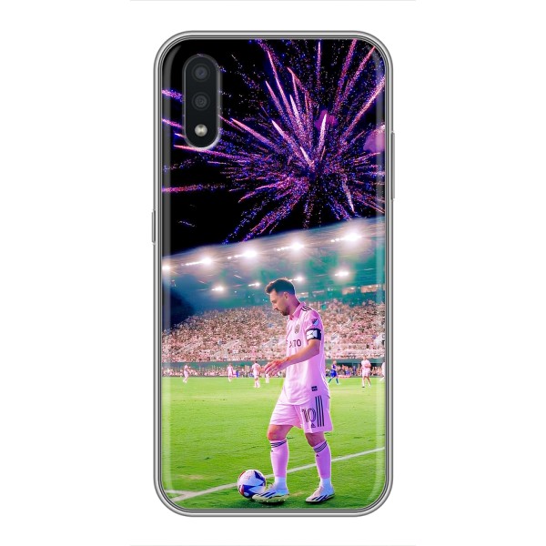 Чехлы Лео Месси в Майами на Samsung Galaxy A01 Core – Месси в Майами
