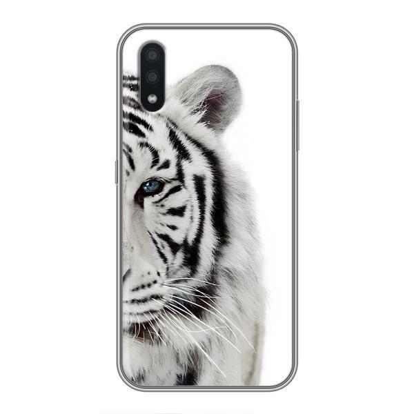 Чохли з картинкою животних Samsung Galaxy A01 Core – Білий Тигр