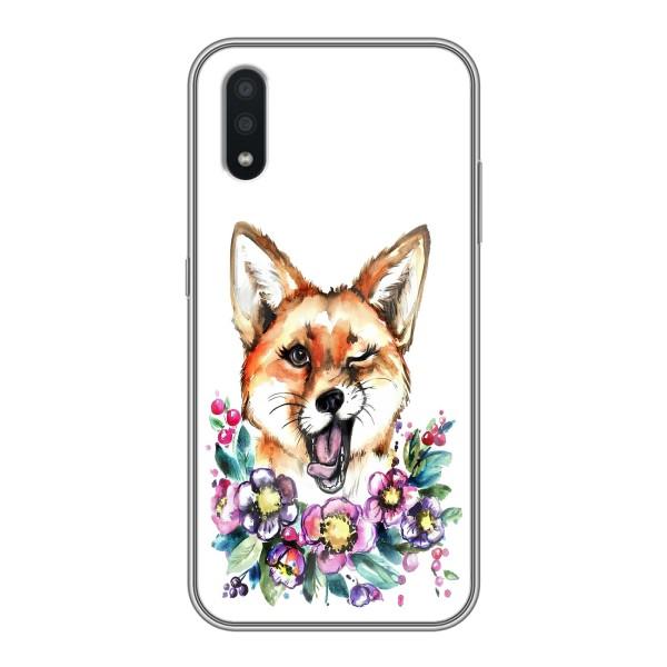 Чохли з картинкою Лисичка для Samsung Galaxy A01 Core (VPrint) – Весела лисичка