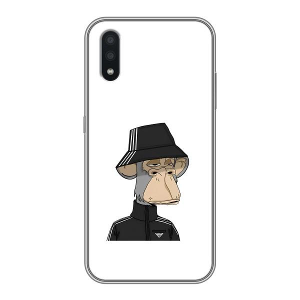 Чехлы с Обезьянами NFT для Samsung Galaxy A01 Core (AlphaPrint) – обезьяна NFT Adidas