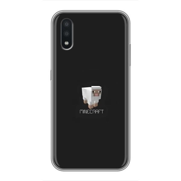 Чохол Майнкрафт на Samsung Galaxy A01 Core (AlphaPrint) Minecraft – Овечка Майнкрафт