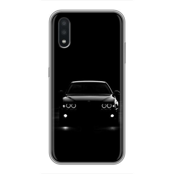 Чехол для Самсунг А01 Кор - с принтом БМВ (AlphaPrint) – Машина BMW