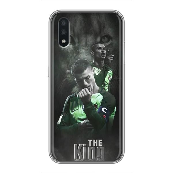 Чехол Криштиану Роналду для Samsung Galaxy A01 Core (AlphaPrint) – Криштиано Лев
