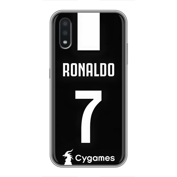 Чехол Криштиану Роналду для Samsung Galaxy A01 Core (AlphaPrint) – RONALDO 7