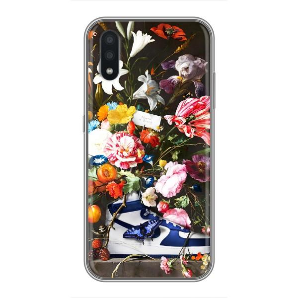 Чехол для Samsung Galaxy A01 Core - с принтом Найк (AlphaPrint) – Стиль Найк