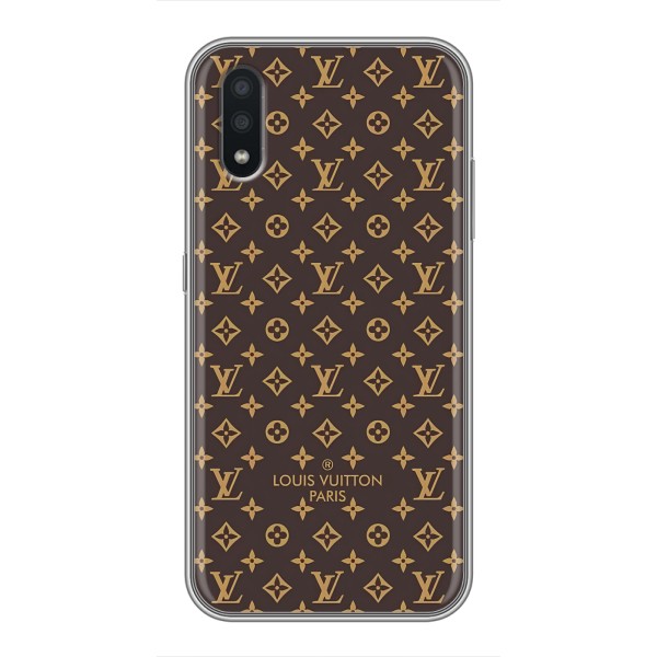 Чехол Стиль Louis Vuitton на Samsung Galaxy A01 Core – Фон Луи Виттон