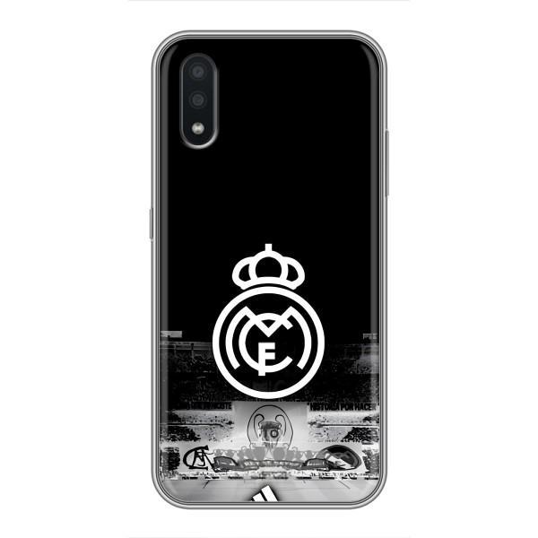 ФК Реал Мадрид чехлы для Samsung Galaxy A01 Core (AlphaPrint) – эмблема Реал Мадрид