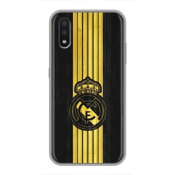 ФК Реал Мадрид чехлы для Samsung Galaxy A01 Core (AlphaPrint) – фон Реал Мадрид