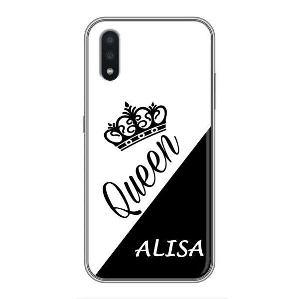 Именные  Женские Чехлы для Samsung Galaxy A01 Core – ALISA