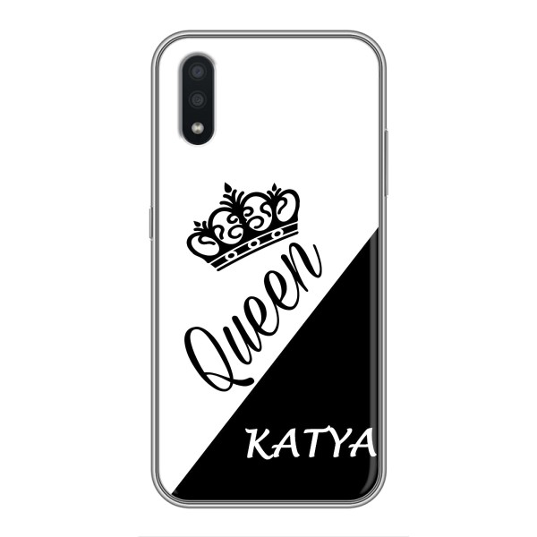 Именные  Женские Чехлы для Samsung Galaxy A01 Core – KATYA