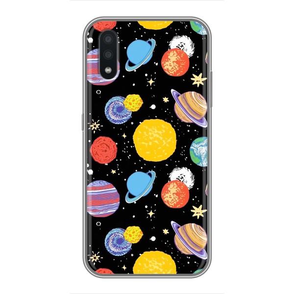 Космічні Чохли для Самсунг Галаксі А01 Кор (VPrint) – Намальовані планети